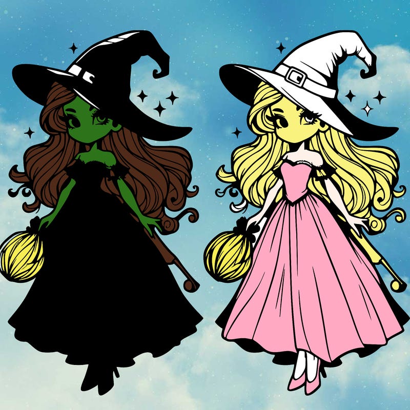 beautiful wicked witch. from wicked
