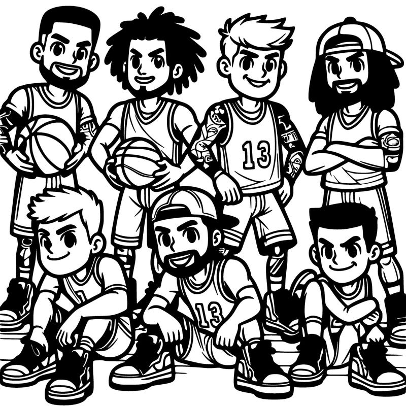 random basketball team