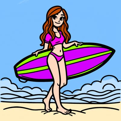 surfer girl