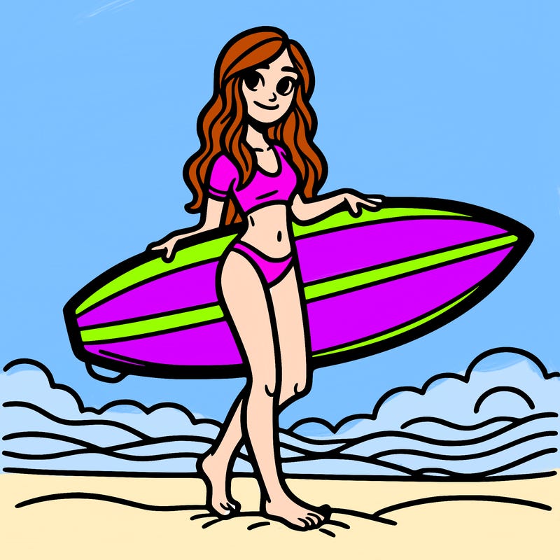 surfer girl