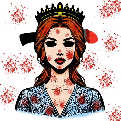 realistic beautiful queen