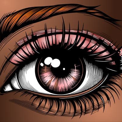 realistic eye