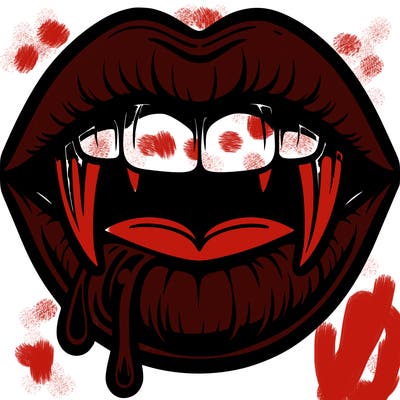 vampire lips