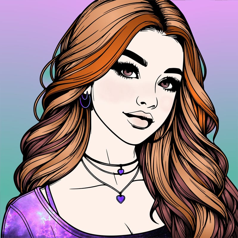 detailed realistic girl