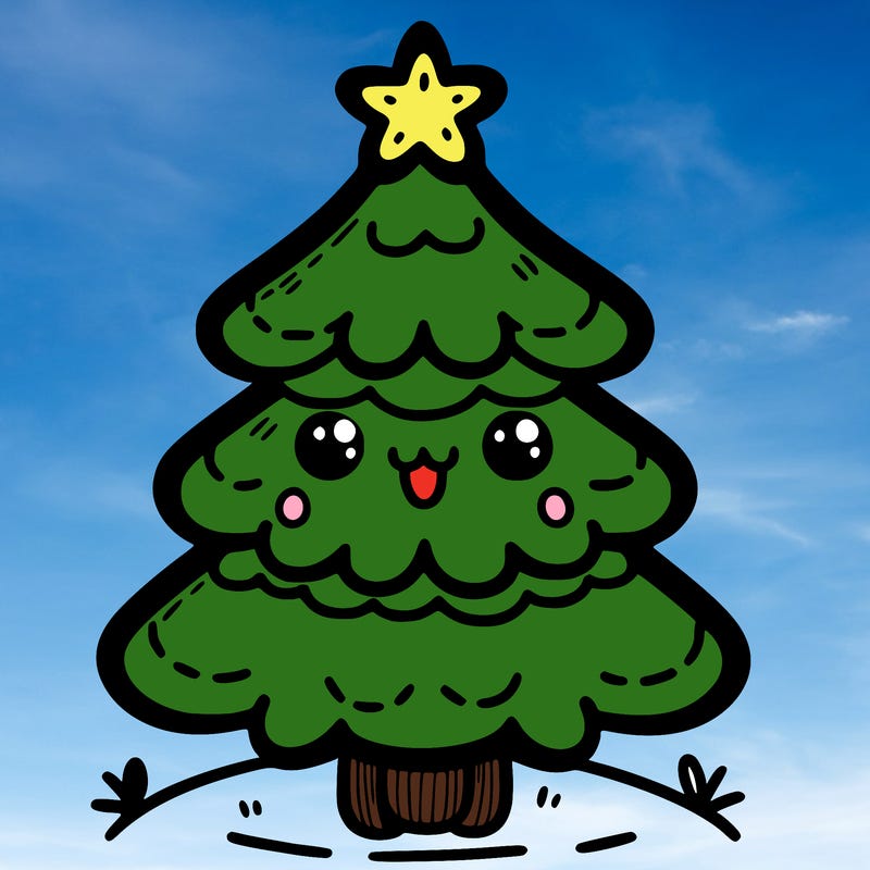 cute christmas tree