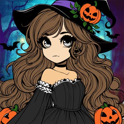 realistic girl halloween