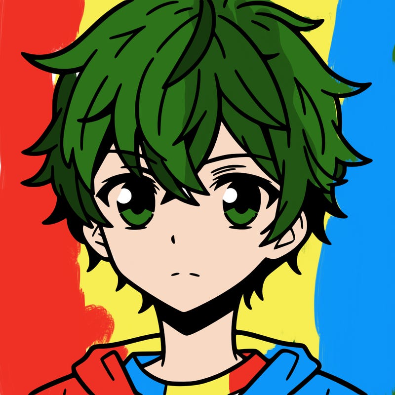 anime guy with short hair