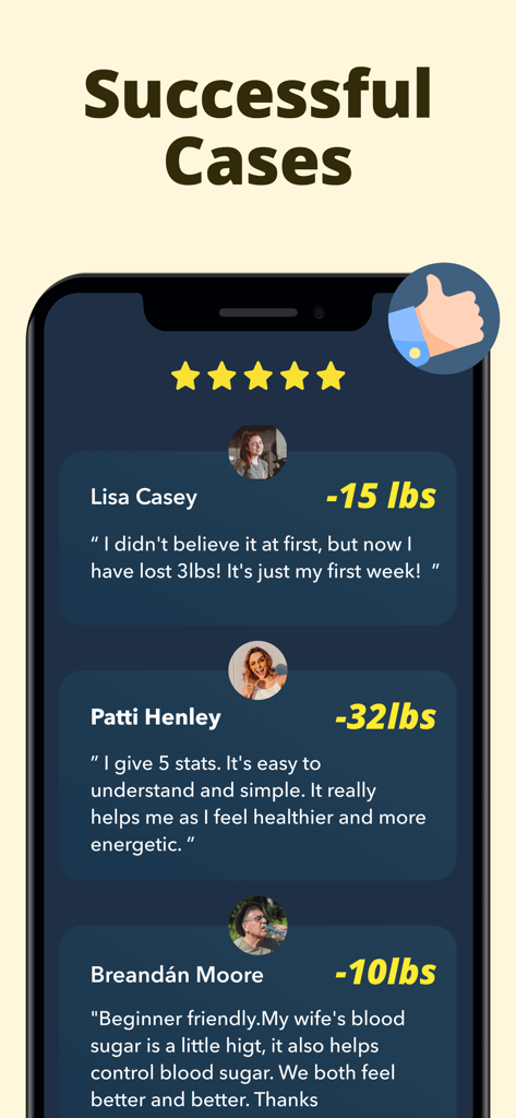 Intermittent Fasting Tracker ⋆ - User testimonials and weight loss results in the Intermittent Fasting Tracker app