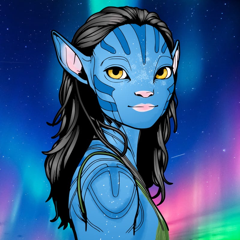 realistic na'vis avatar