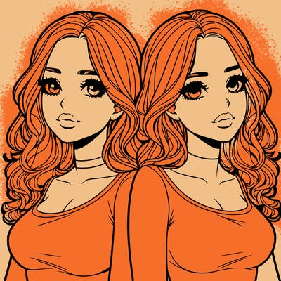 realistic twin sisters