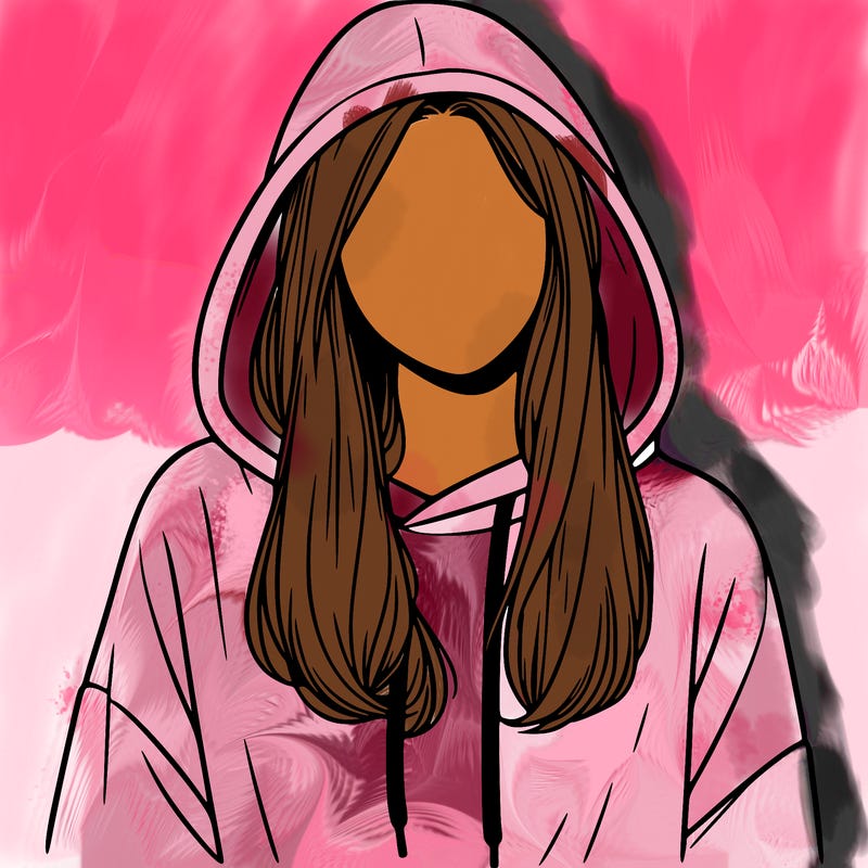 female hoodie.