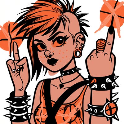 punk rock girl