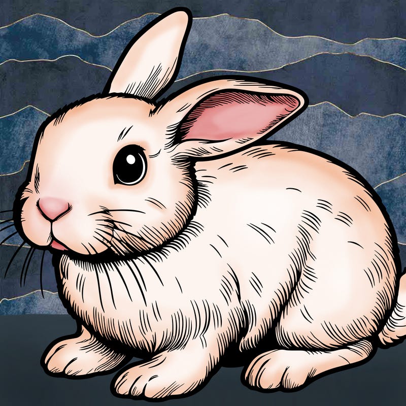 realistic bunny