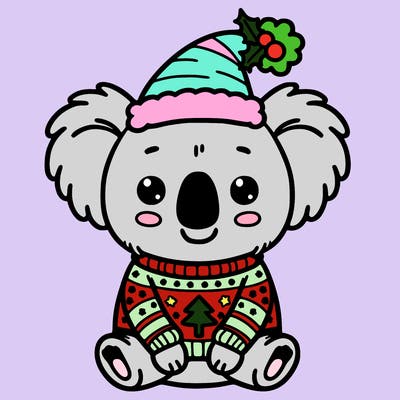 koala christmas