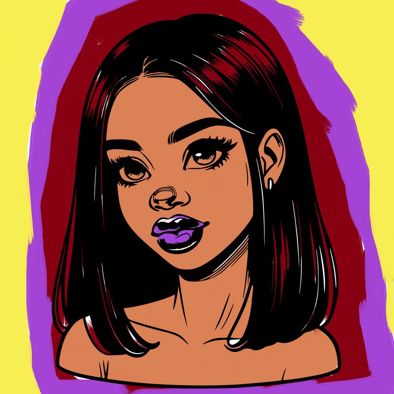 realistic black girl