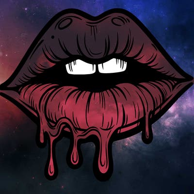 lips that look realistic and drip