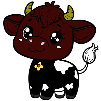 cute cow