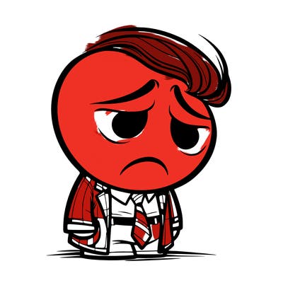 sadness  from inside out 2 realistic