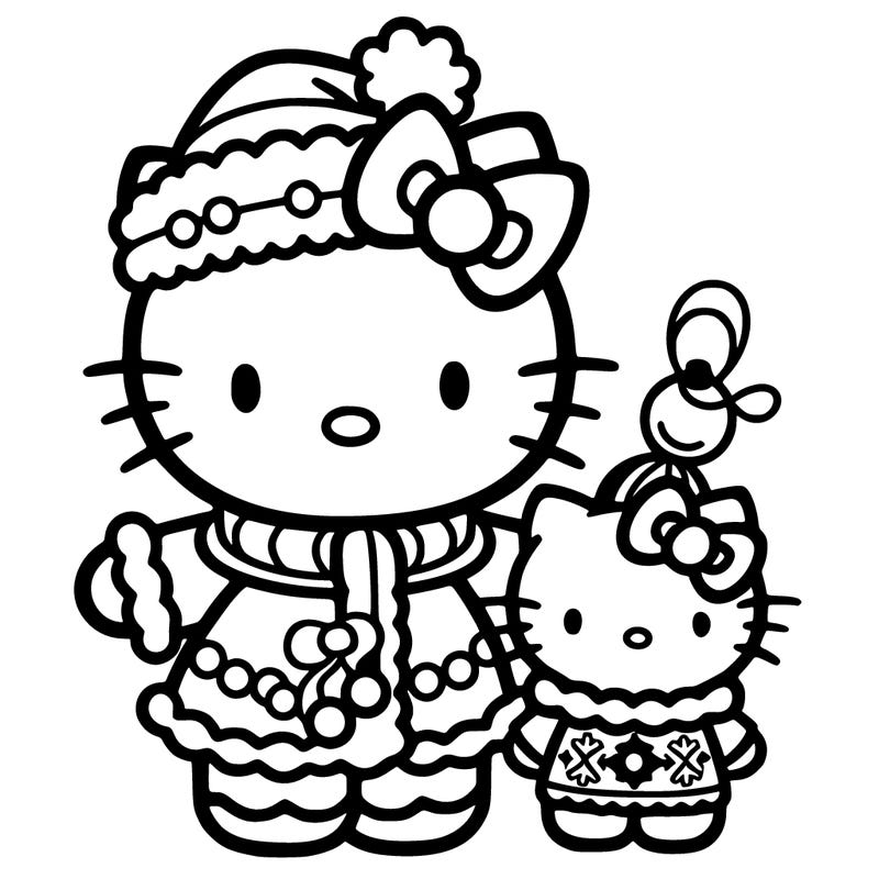 christmas hello kitty