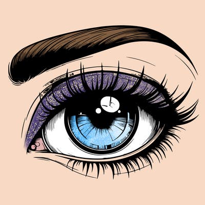 realistic eye
