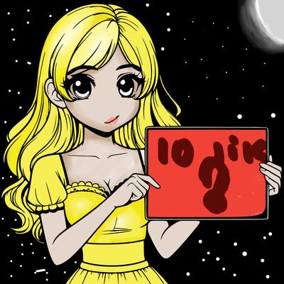 realistic pretty girl holding blank sign