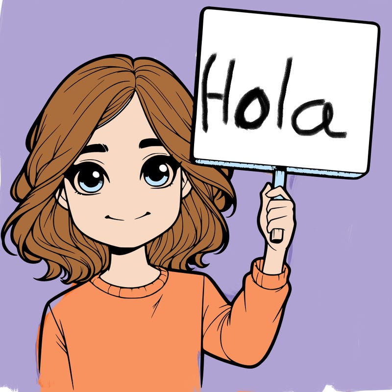 realistic girl holding up a sign