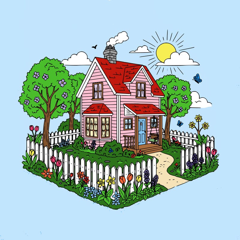 spring time house