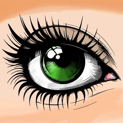 realistic eye