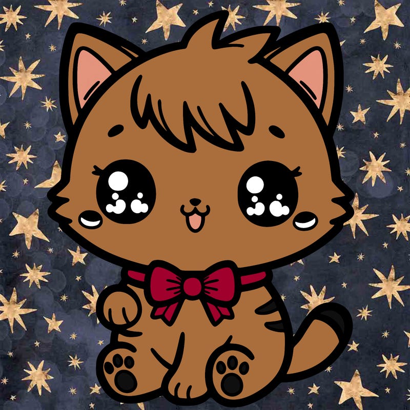 kawaii kitten