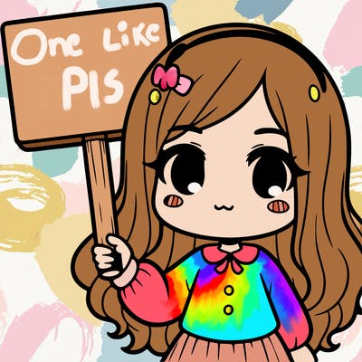 a girl holding a sign