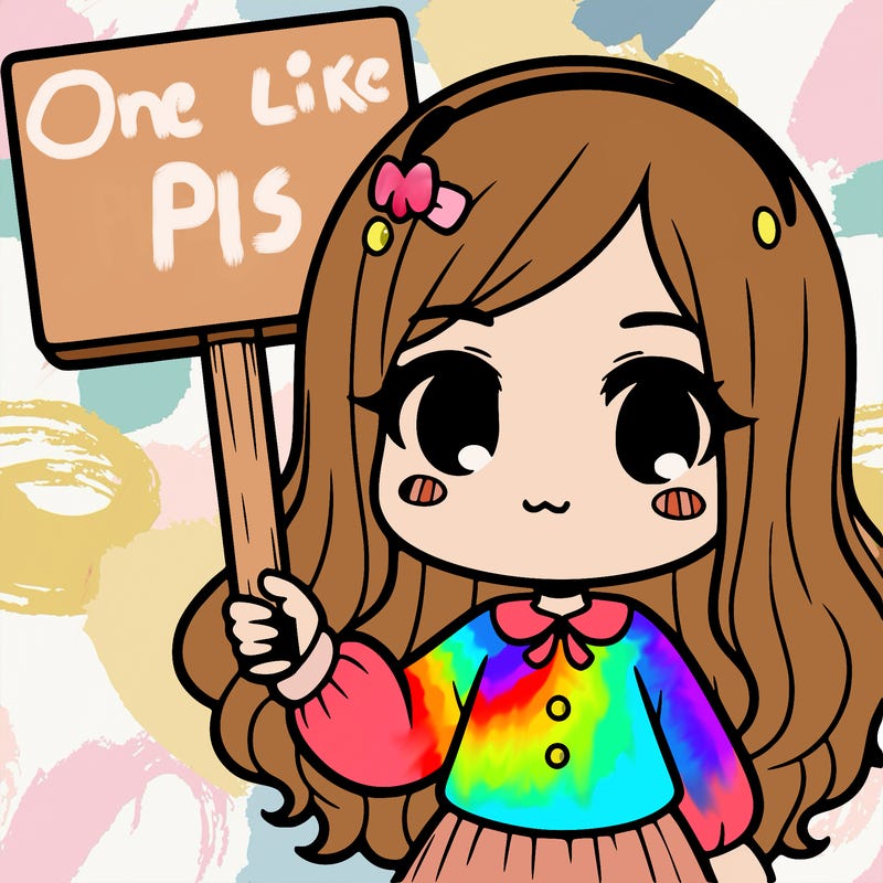 a girl holding a sign