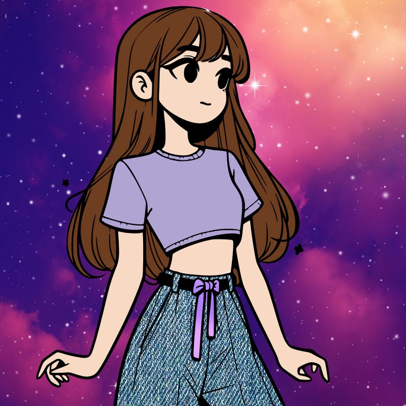 girl in a cute crop top