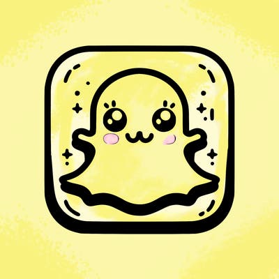 snapchat app logo