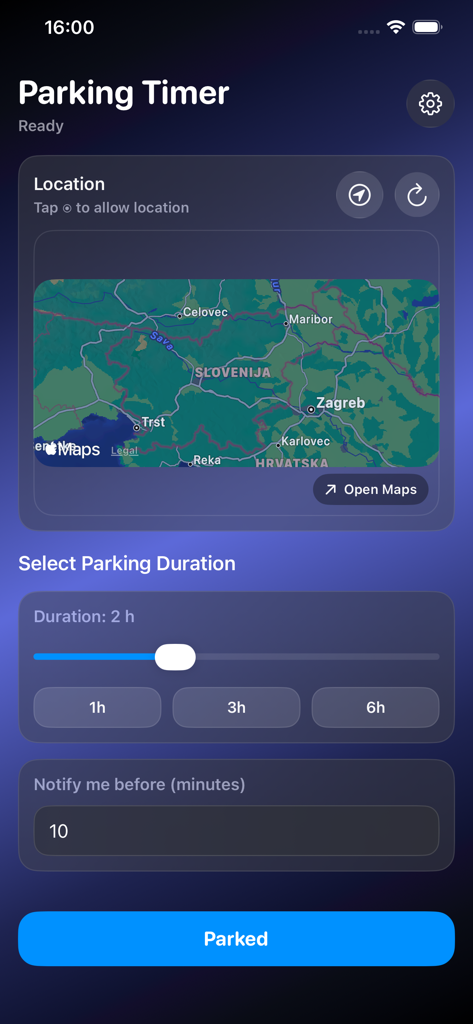 Car Park Timer | Simple Parking Tracker & Live Activity Alerts