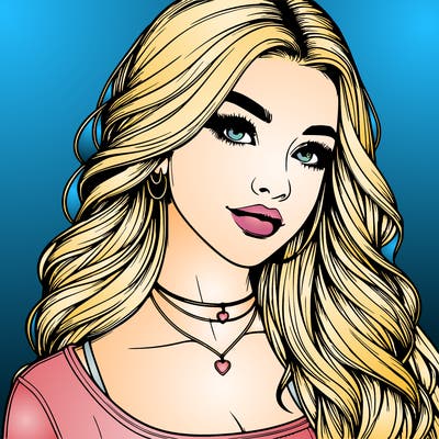 detailed realistic girl