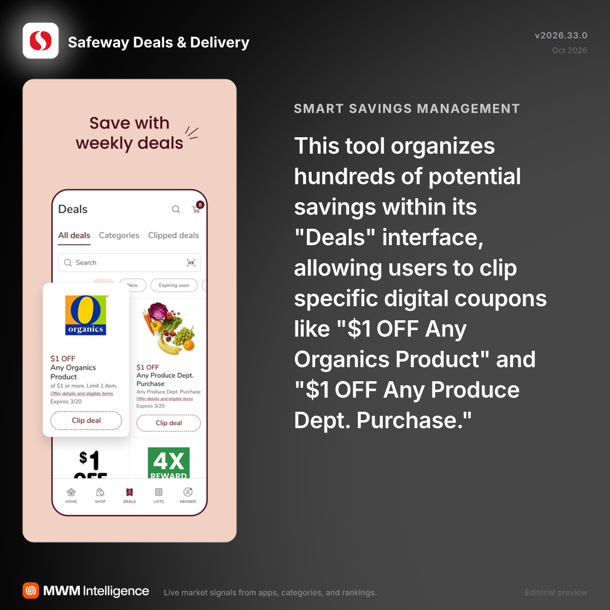 Safeway Deals & Delivery - Shopping App | MWM