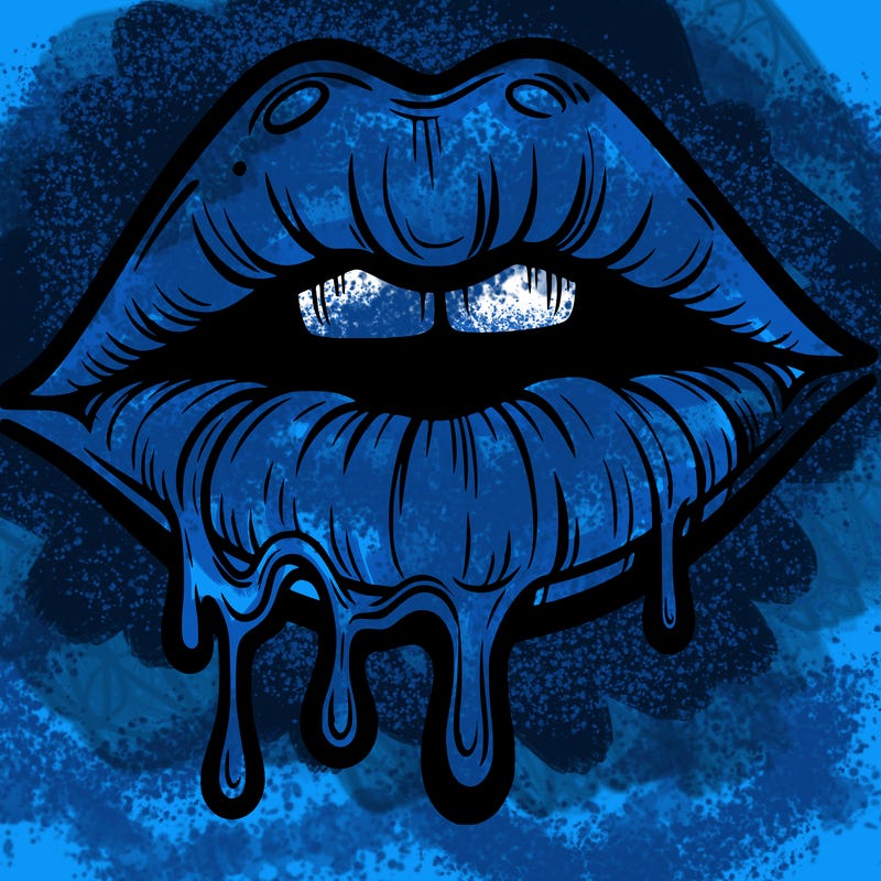 lips that look realistic and drip