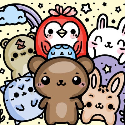 kawaii animals