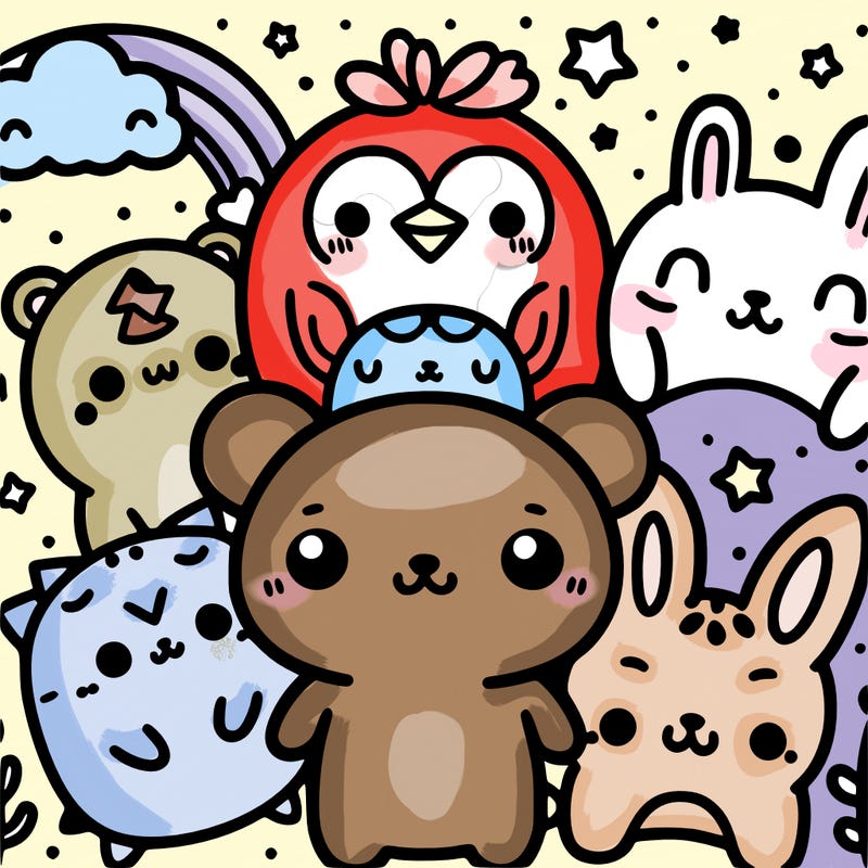kawaii animals
