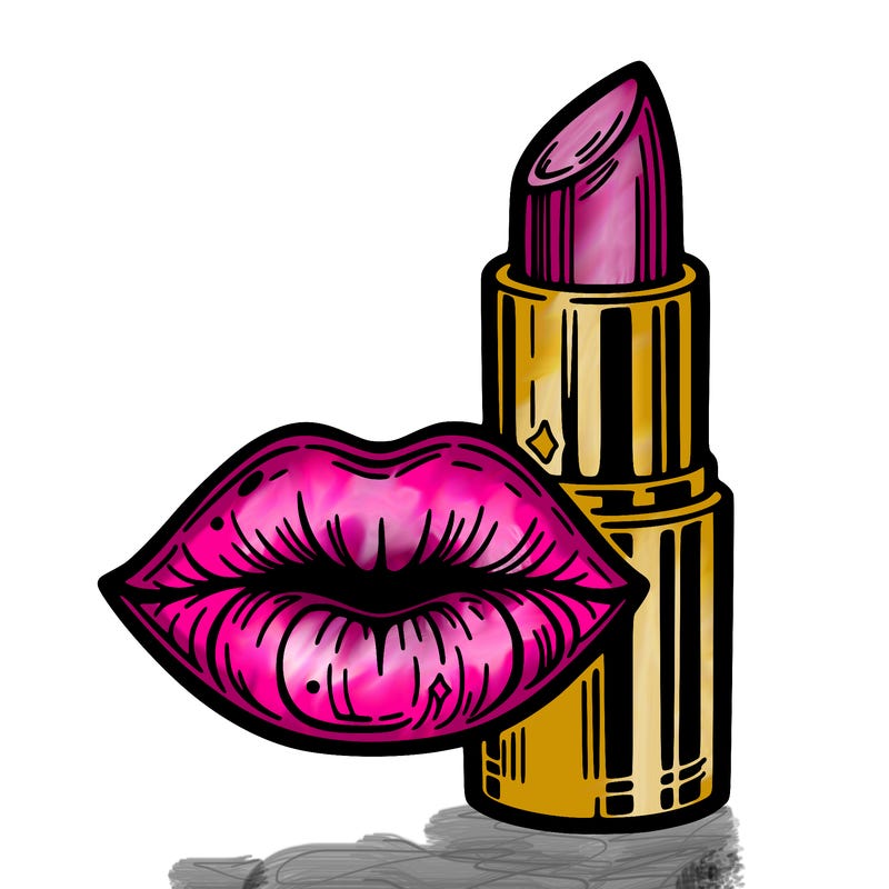 lips and lipstick