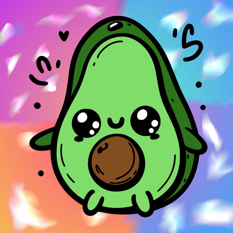 cute avocado