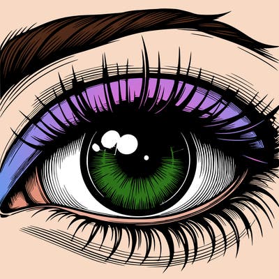 realistic eye