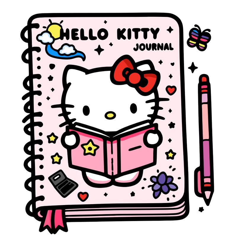 hello kitty journal