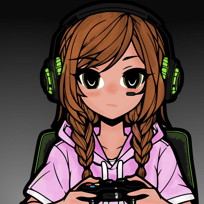 a gamer girl