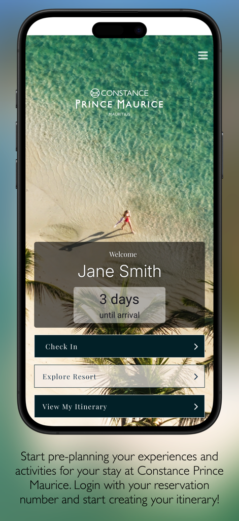 Constance Prince Maurice - Travel App | MWM