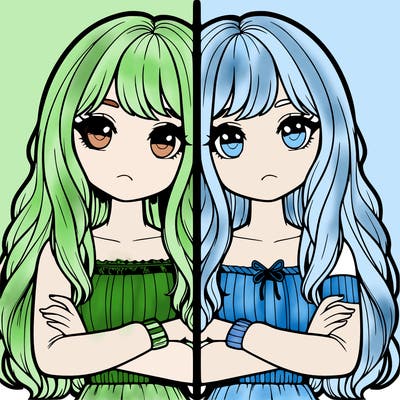 realistic girls split