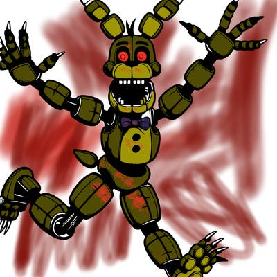 fnaf realistic springtrap