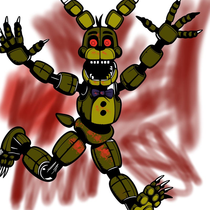 fnaf realistic springtrap