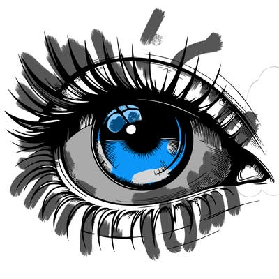 realistic eye