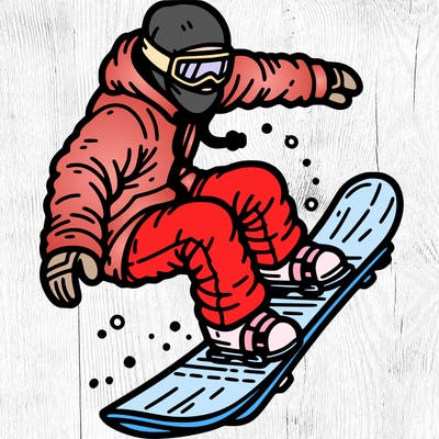 snowboarding